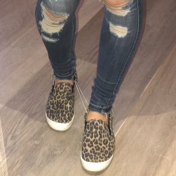 Maj Pole never worn earth sustained (50% recycled) cheetah print shoes - Picture 5 of 7